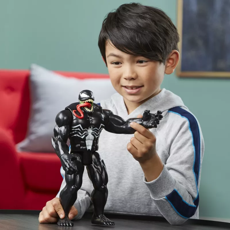 Marvel Spider-Man Titan Hero Series Venom, 4 roky, Spider-Man, čierna, červená, biela