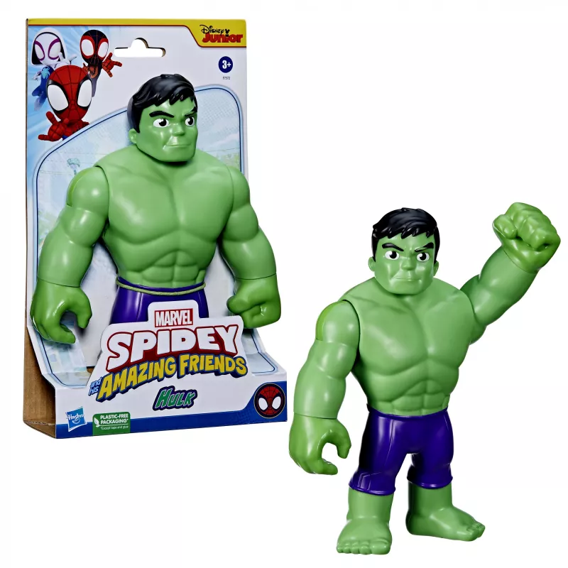Marvel Spidey a jeho úžasní priatelia – Supersized Hulk, 3 roky, viacfarebná, plast