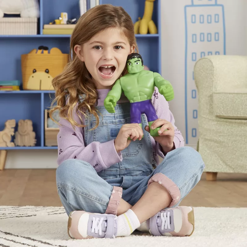 Marvel Spidey a jeho úžasní priatelia – Supersized Hulk, 3 roky, viacfarebná, plast
