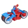 Marvel Spider-Man Spider-Man Web Blast Cycle detská hracia sada s pohyblivou akčnou figúrkou Spider-Man