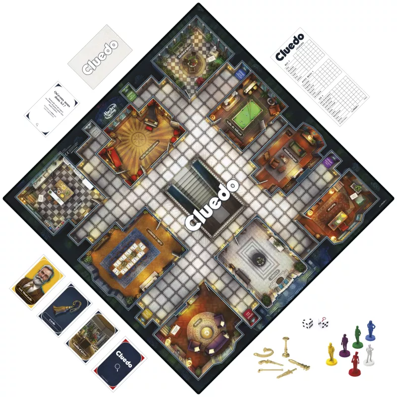 Spoločenská hra Hasbro Gaming Cluedo Detective 8+ 45 min