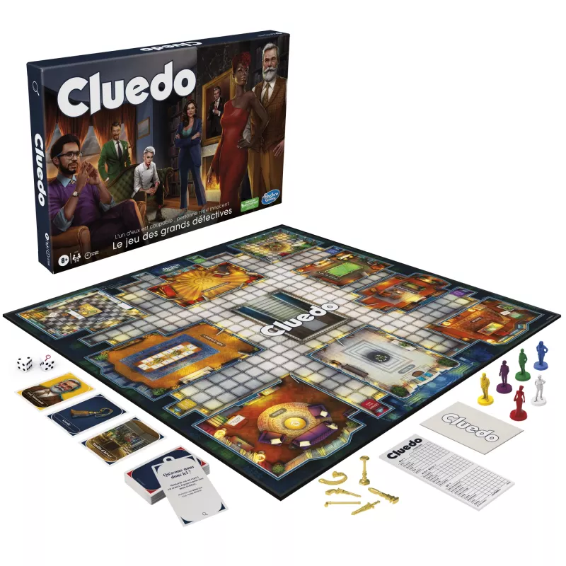 Spoločenská hra Hasbro Gaming Cluedo Detective 8+ 45 min