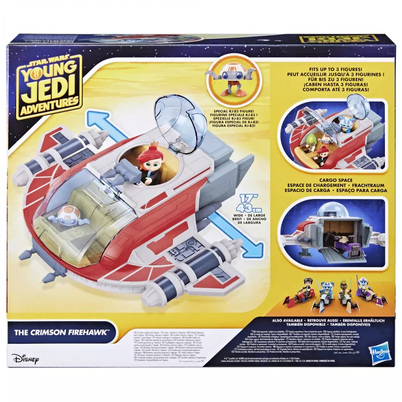 Star Wars The Crimson Firehawk loď a akčné figúrky, hračka, predškolská hračka (17 palcov)