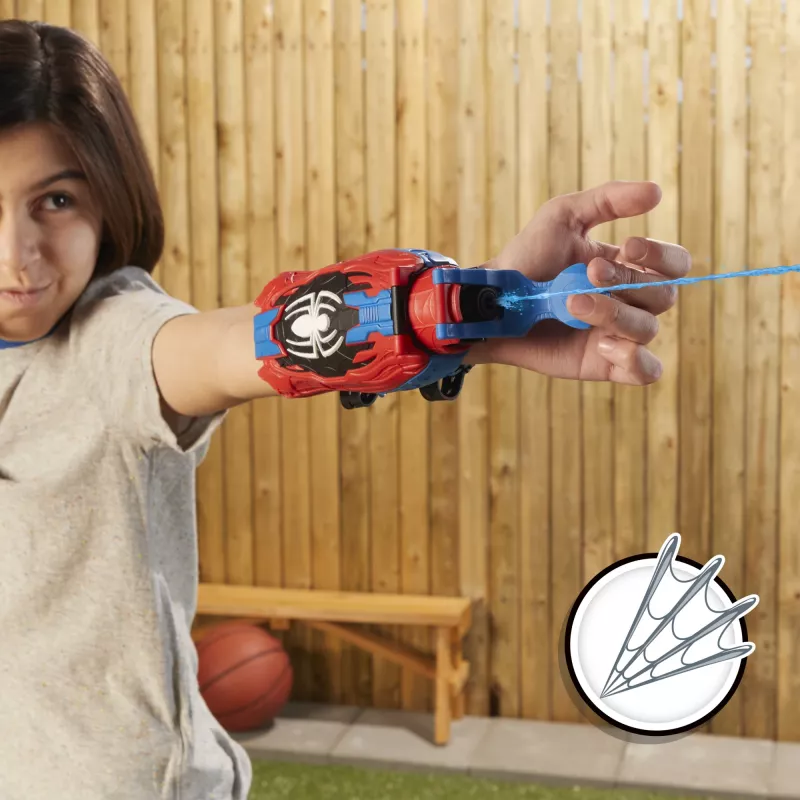 Hračkárska rukavica-blaster Marvel Spider-Man Real Webs Ultimate Web Blaster