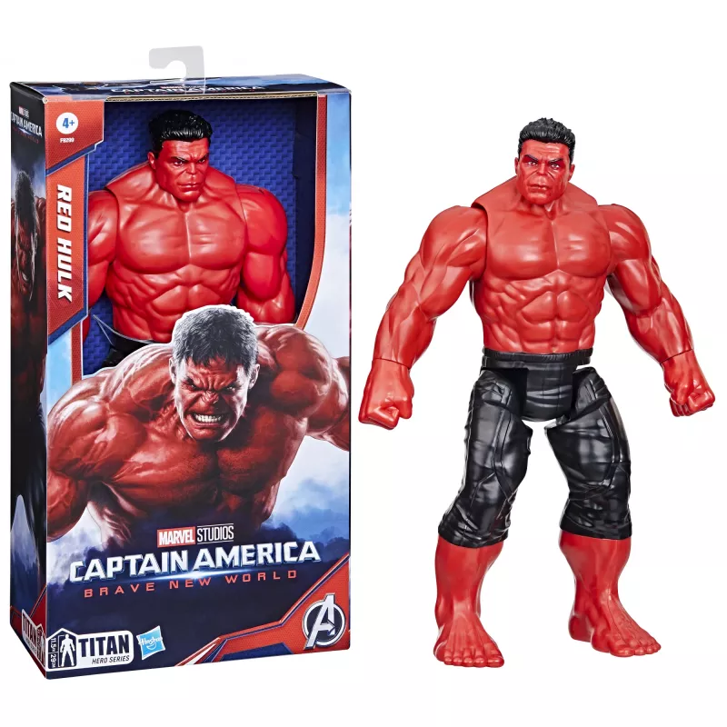 Akčná figúrka AVENGERS Captain America Deluxe Movie Titan, výška 30 cm