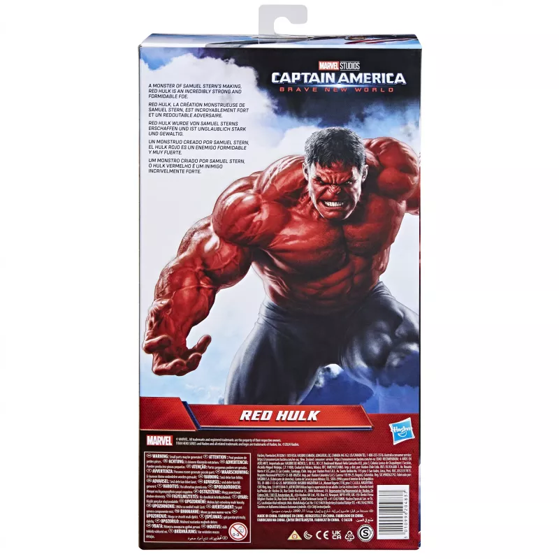 Akčná figúrka AVENGERS Captain America Deluxe Movie Titan, výška 30 cm