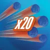 Náplň Nerf N Series N1-Darts 20x modrá oranžová F8640