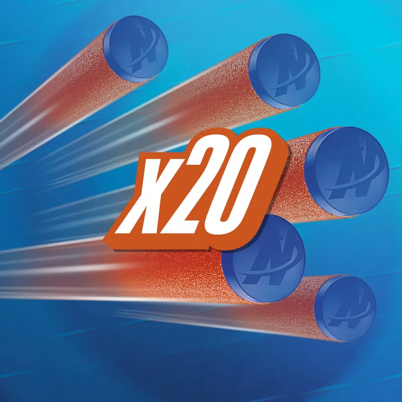 Náplň Nerf N Series N1-Darts 20x modrá oranžová F8640