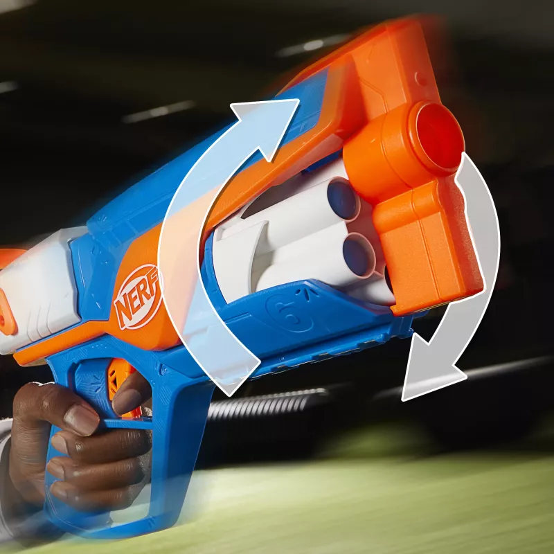 Hračkársky blaster NERF N Series Agility modrá oranžová biela 8 rokov