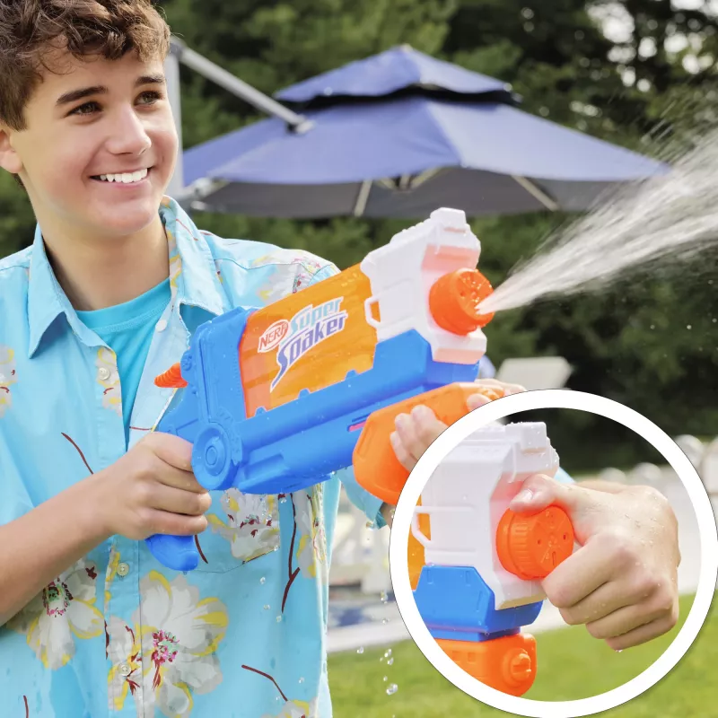 Nerf Super Soaker Flip Fill, hračkársky blaster, 6 rokov