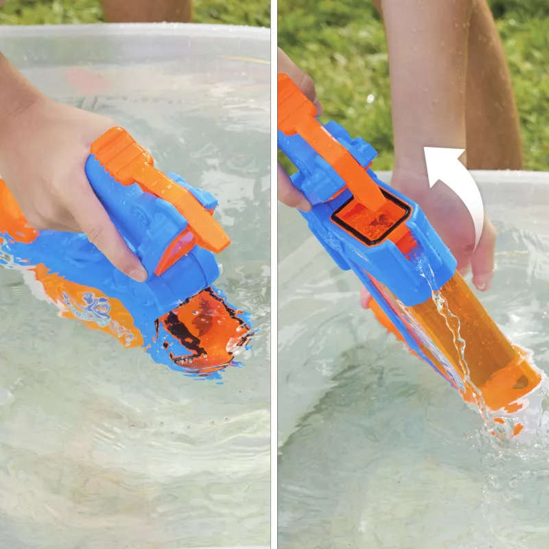 Nerf Super Soaker Flip Fill, hračkársky blaster, 6 rokov
