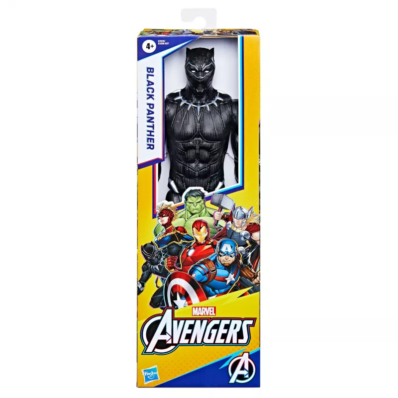 Marvel Avengers Titan Hero Black Panther figúrka, 4 roky, viacfarebná, plast