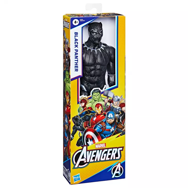 Marvel Avengers Titan Hero Black Panther figúrka, 4 roky, viacfarebná, plast