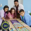 Monopoly Knockout rodinná hra, rýchle spoločenské hry pre vek 8+, 2–8 hráčov, 20 min.