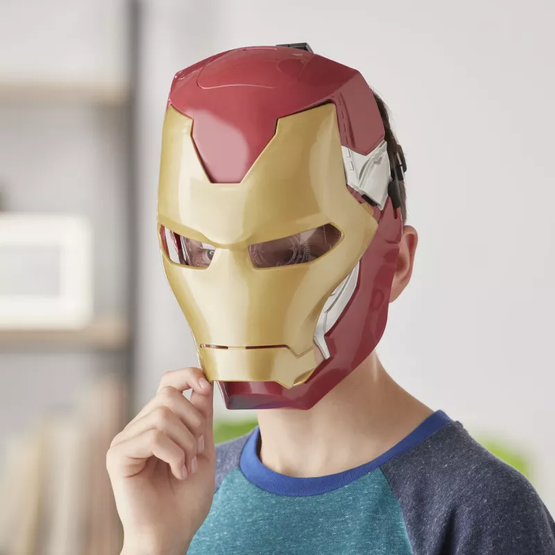 Marvel Avengers Iron Man Flip FX maska, detská, tvárová maska, 5 rokov, film, 1 ks