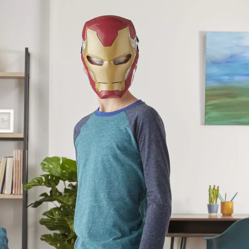 Marvel Avengers Iron Man Flip FX maska, detská, tvárová maska, 5 rokov, film, 1 ks