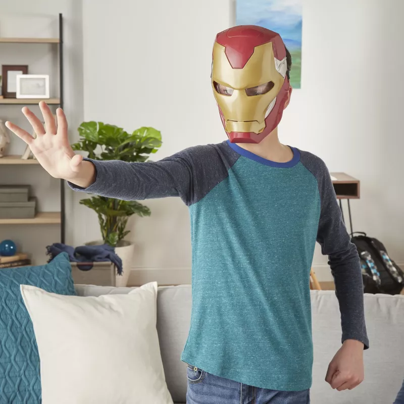 Marvel Avengers Iron Man Flip FX maska, detská, tvárová maska, 5 rokov, film, 1 ks
