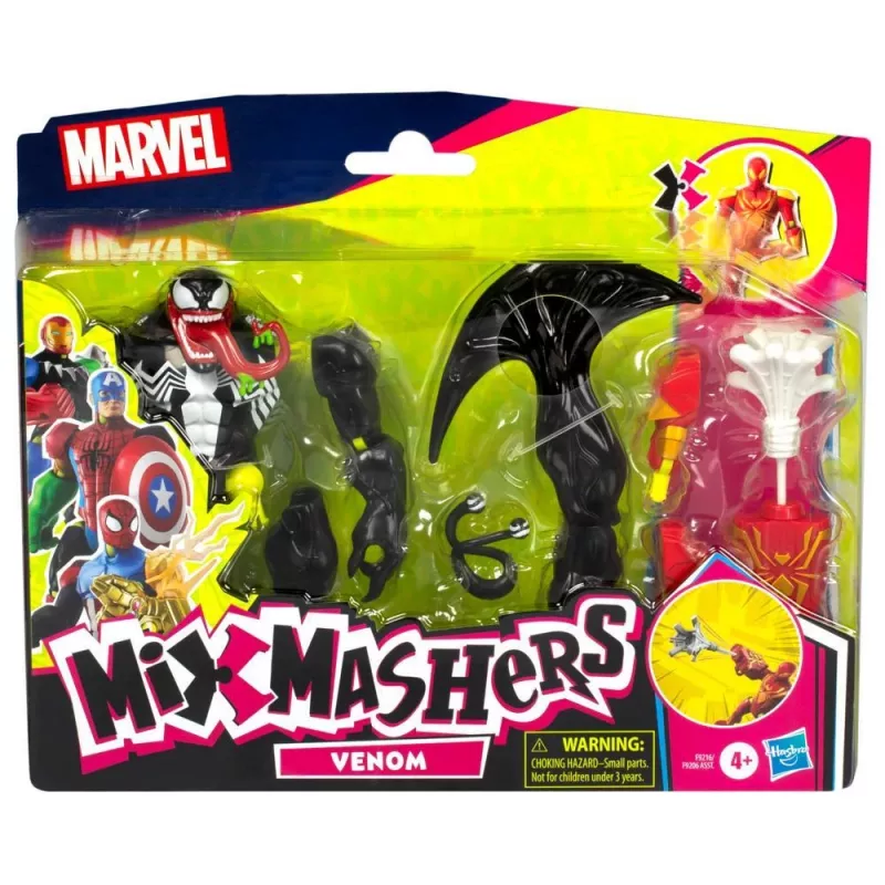 Marvel MixMashers Spider-Man Venom Mix-&-Match, 4 roky, viacfarebná
