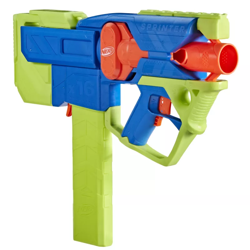Hračkársky blaster Nerf N Series Sprinter F8625 modrá zelená oranžová