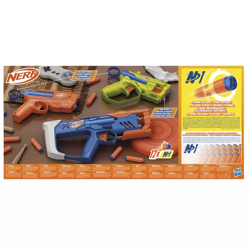 Nerf N Series Triple Action Pack, hračkársky blaster, 8 rokov