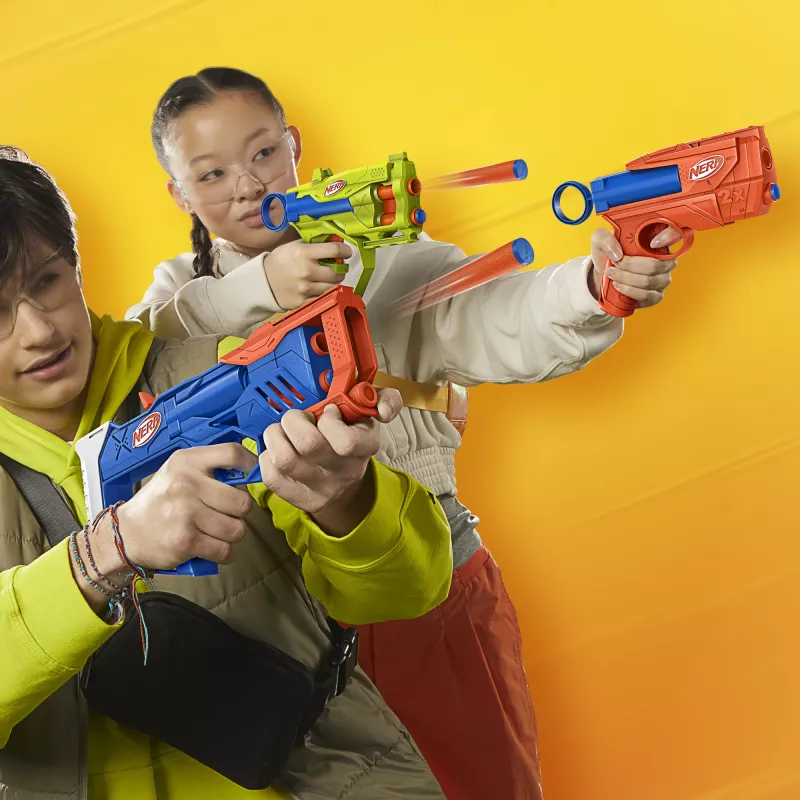 Nerf N Series Triple Action Pack, hračkársky blaster, 8 rokov