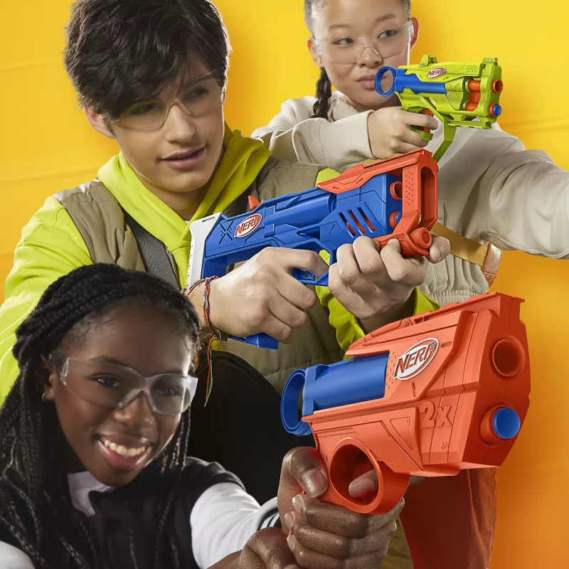 Nerf N Series Triple Action Pack, hračkársky blaster, 8 rokov