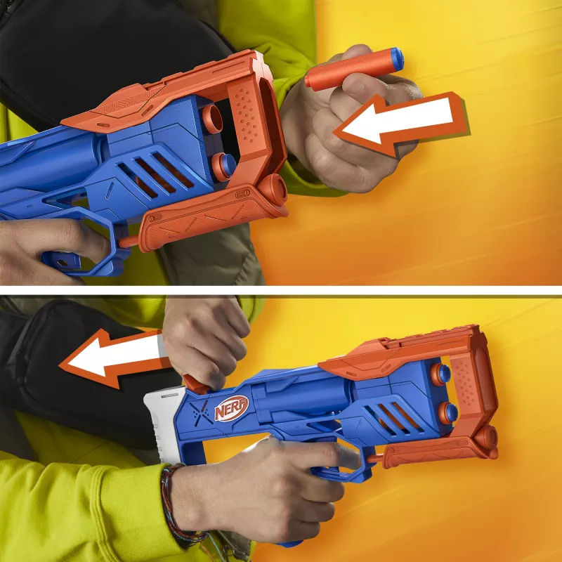 Nerf N Series Triple Action Pack, hračkársky blaster, 8 rokov
