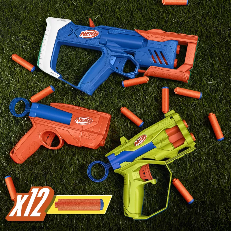Nerf N Series Triple Action Pack, hračkársky blaster, 8 rokov