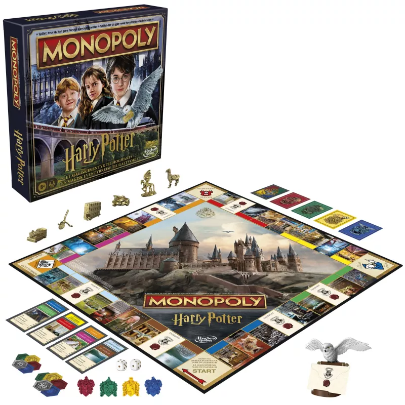 Monopoly Harry Potter spoločenská hra ekonomická simulácia