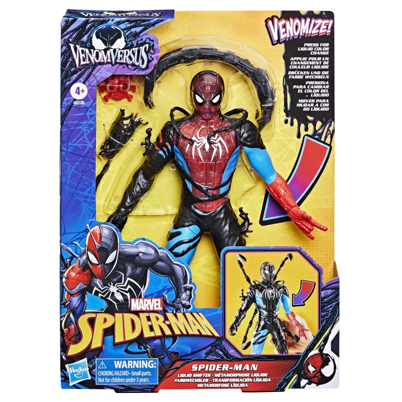 Marvel Spider-Man VenomVersus Spider-Man, 4 roky, čierna, modrá, červená