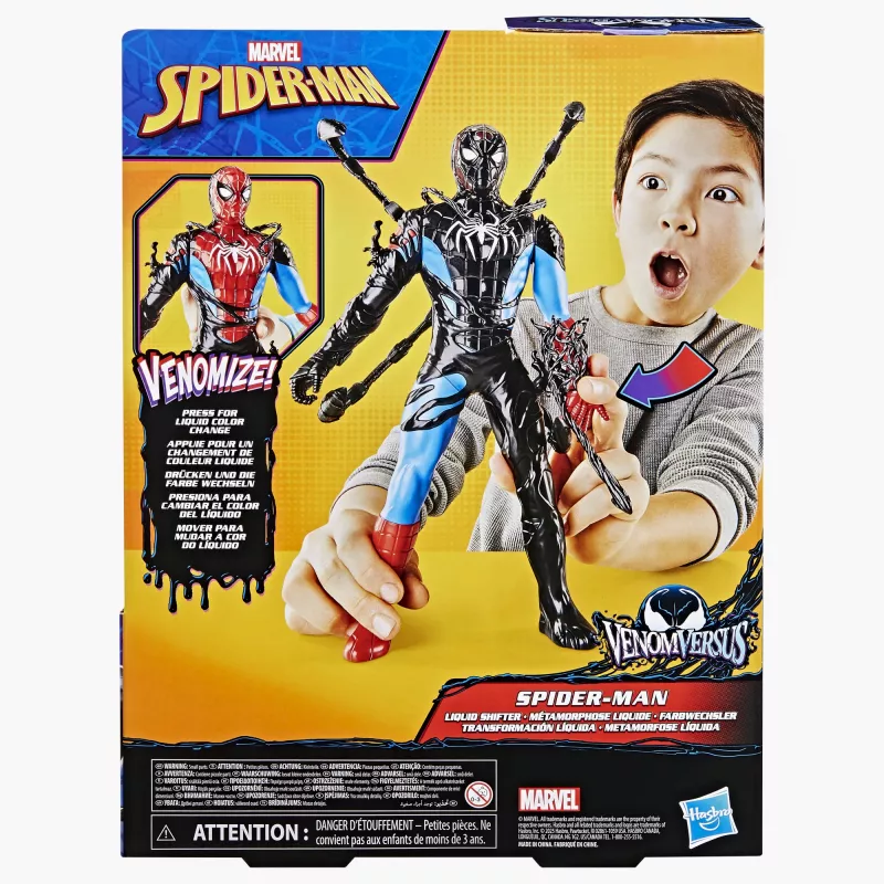 Marvel Spider-Man VenomVersus Spider-Man, 4 roky, čierna, modrá, červená