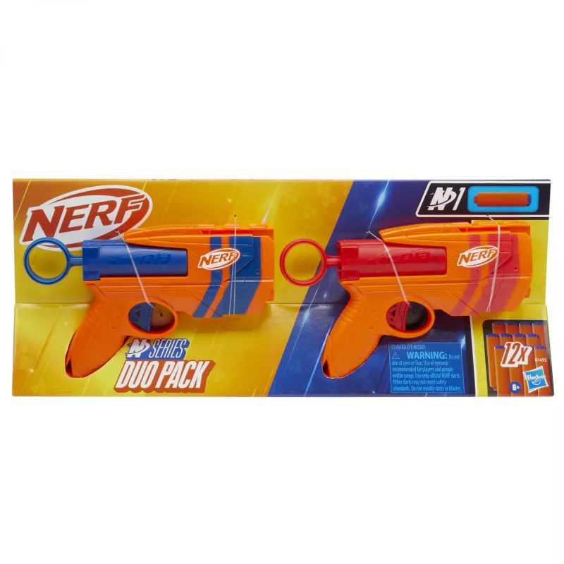 Sada hračkárskych blasterov NERF Playset Dual Pack N Series G1492 s 2 blastermi a penovými šípkami