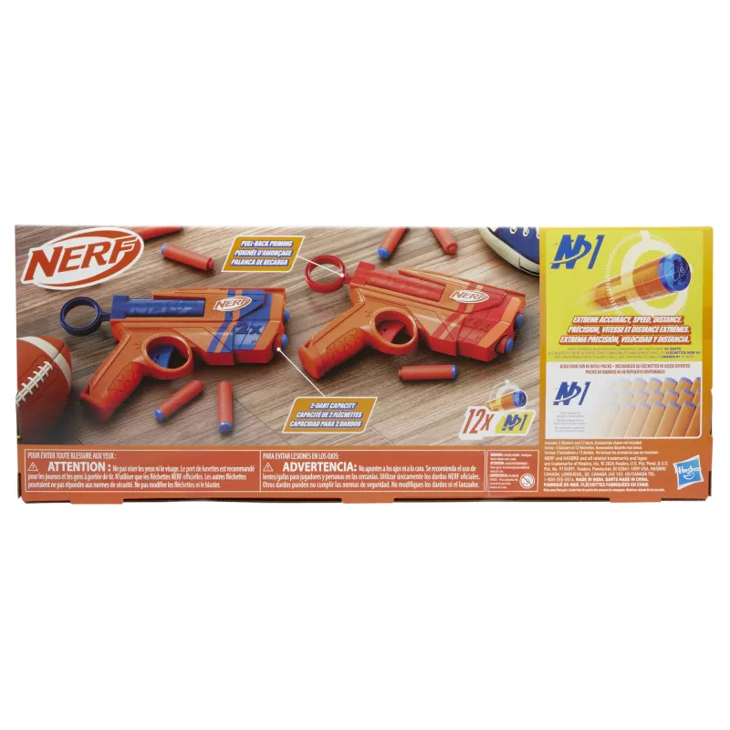 Sada hračkárskych blasterov NERF Playset Dual Pack N Series G1492 s 2 blastermi a penovými šípkami