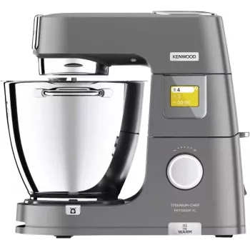 Kuchynský robot Kenwood KWL90.164SI — 1400 W, 7 l nerezová misa, strieborná, integrovaná váha