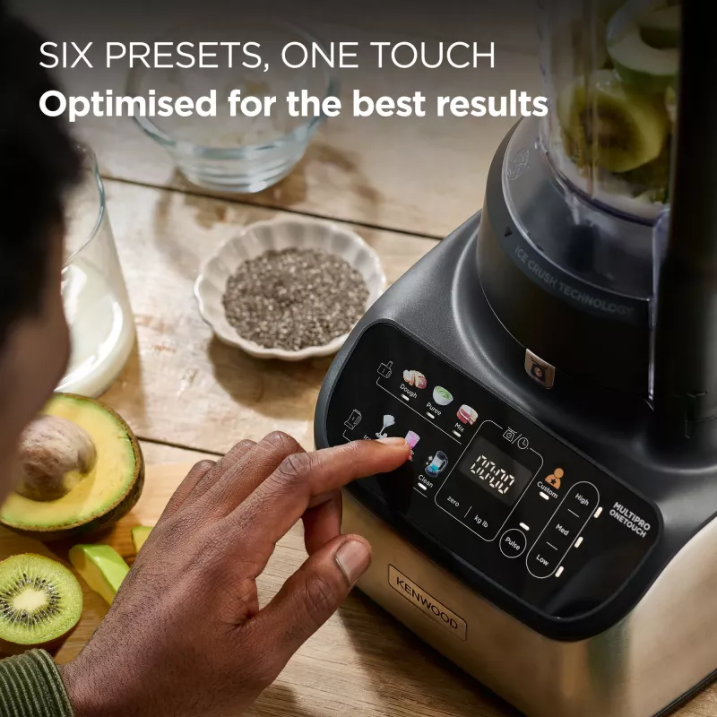 Kenwood FDM73.850SS kuchynský robot 1000 W 3 l sivá integrovaná váha