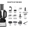 Kenwood FDM73.850SS kuchynský robot 1000 W 3 l sivá integrovaná váha