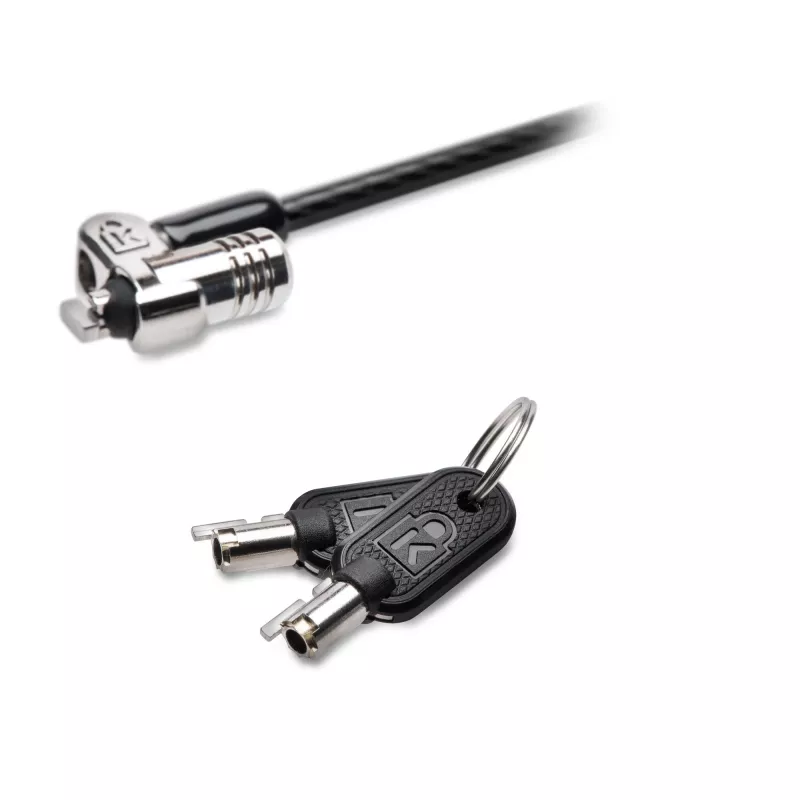 Kensington K:Laptop LockMicroSaver 2.0 SK, Kensington, kľúč, nehrdzavejúca oceľ, čierna, strieborná
