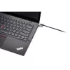 Kensington K:Laptop LockMicroSaver 2.0 SK, Kensington, kľúč, nehrdzavejúca oceľ, čierna, strieborná