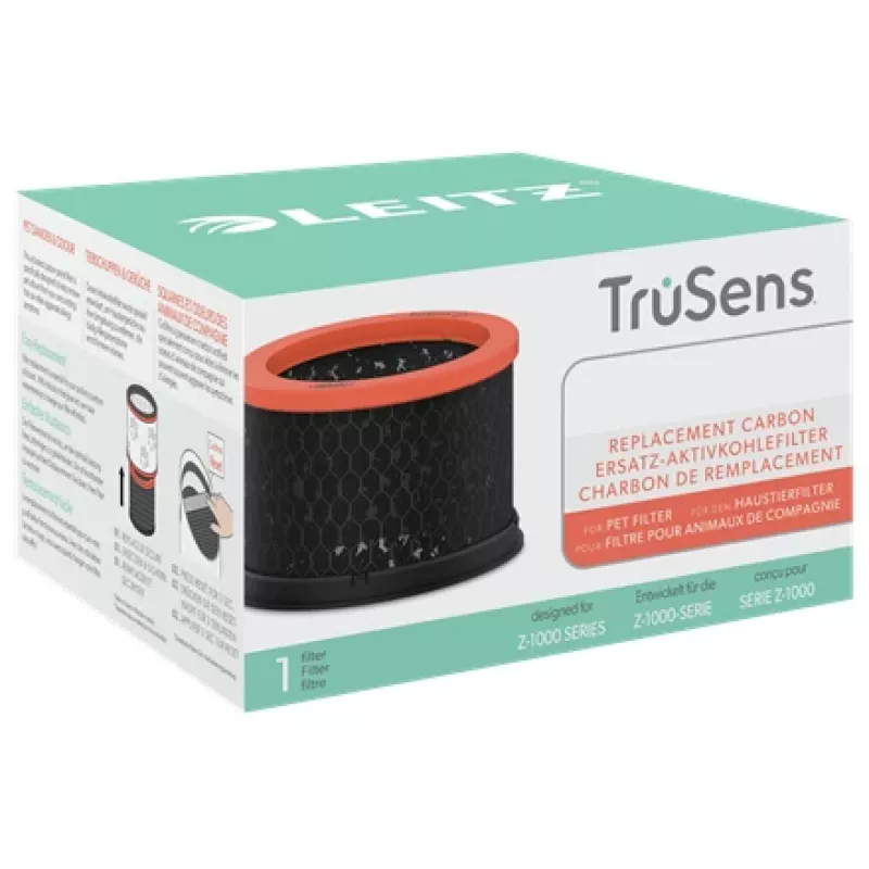 Leitz náhradný uhlíkový filter pre TruSens Z-1000 Small Pet filter, 1 ks