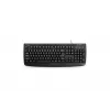 Kensington K:Keybrd Washable ProFitUSB ES, plná veľkosť (100%), káblová, USB, QWERTY, čierna