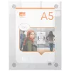 Nobo Premium Plus A5 číry akrylový nástenný rám na plagát