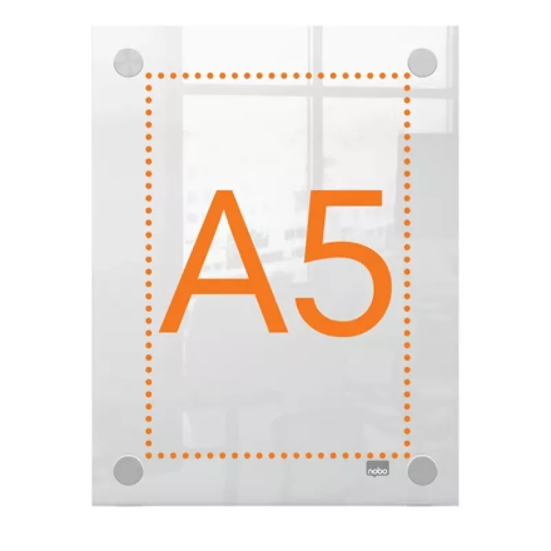 Nobo Premium Plus A5 číry akrylový nástenný rám na plagát