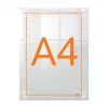 Nobo Premium Plus A4 číry akrylový nástenný držiak na vymeniteľné rámiky na plagáty