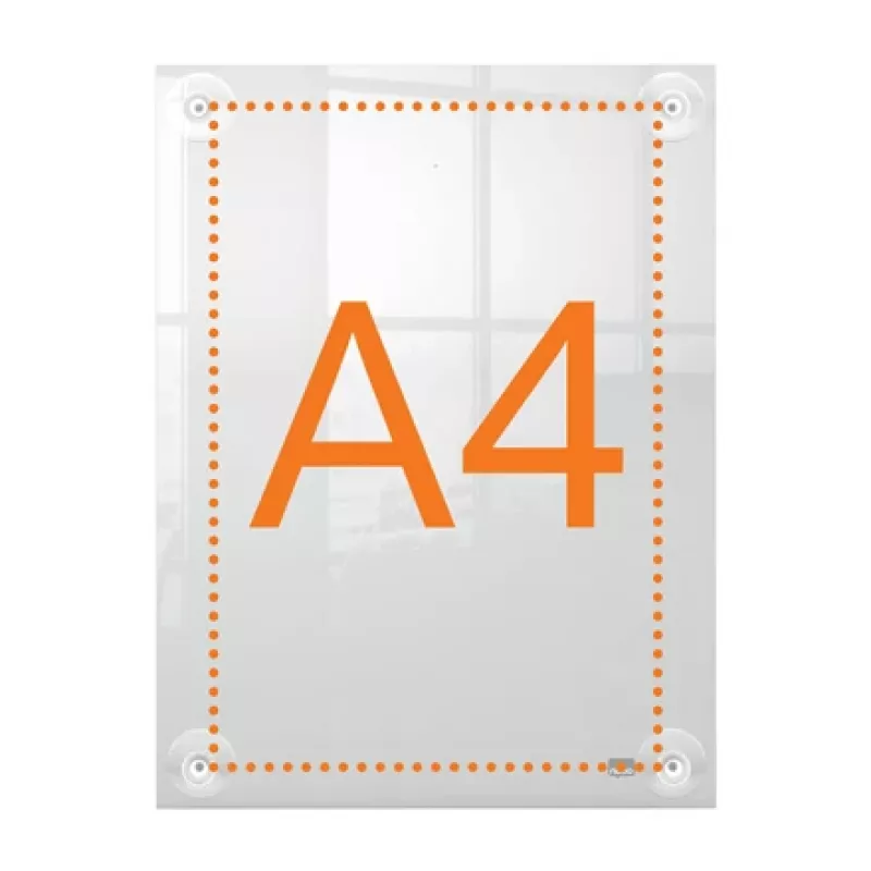 Nobo Premium Plus A4 číry akrylový nástenný držiak na vymeniteľné rámiky na plagáty
