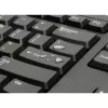 Kensington K63727ES, plná veľkosť (100%), káblová, USB, membránová, QWERTY, čierna