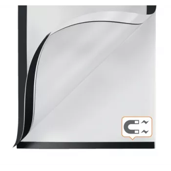 Nobo samolepiaci magnetický rám na plagát A4, čierny, A4, oranžová, na výšku/na šírku, 235 mm, 5 mm, 325 mm