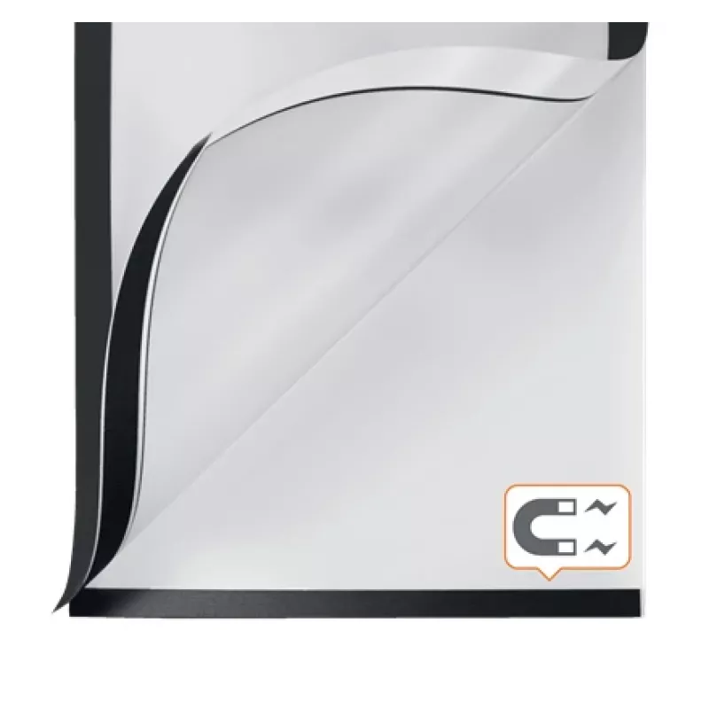 Nobo samolepiaci magnetický rám na plagát A4, čierny, A4, oranžový, na výšku/na šírku, 235 mm, 5 mm, 325 mm