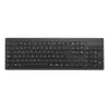 Kensington K75561BE, plná veľkosť (100%), bezdrôtová, RF Wireless, membránová, AZERTY, čierna