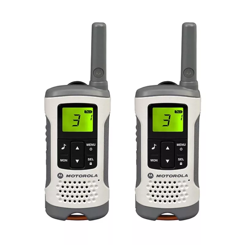 Motorola TLKR T50 vysielačka 8 kanálov sivá, metalická
