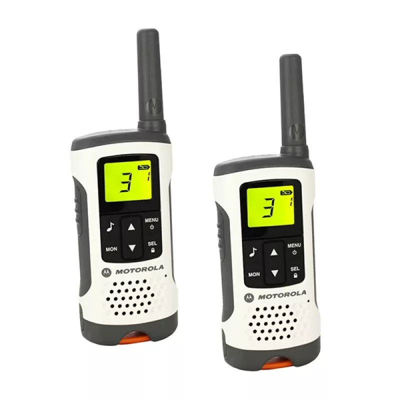 Motorola TLKR T50 vysielačka 8 kanálov sivá, metalická